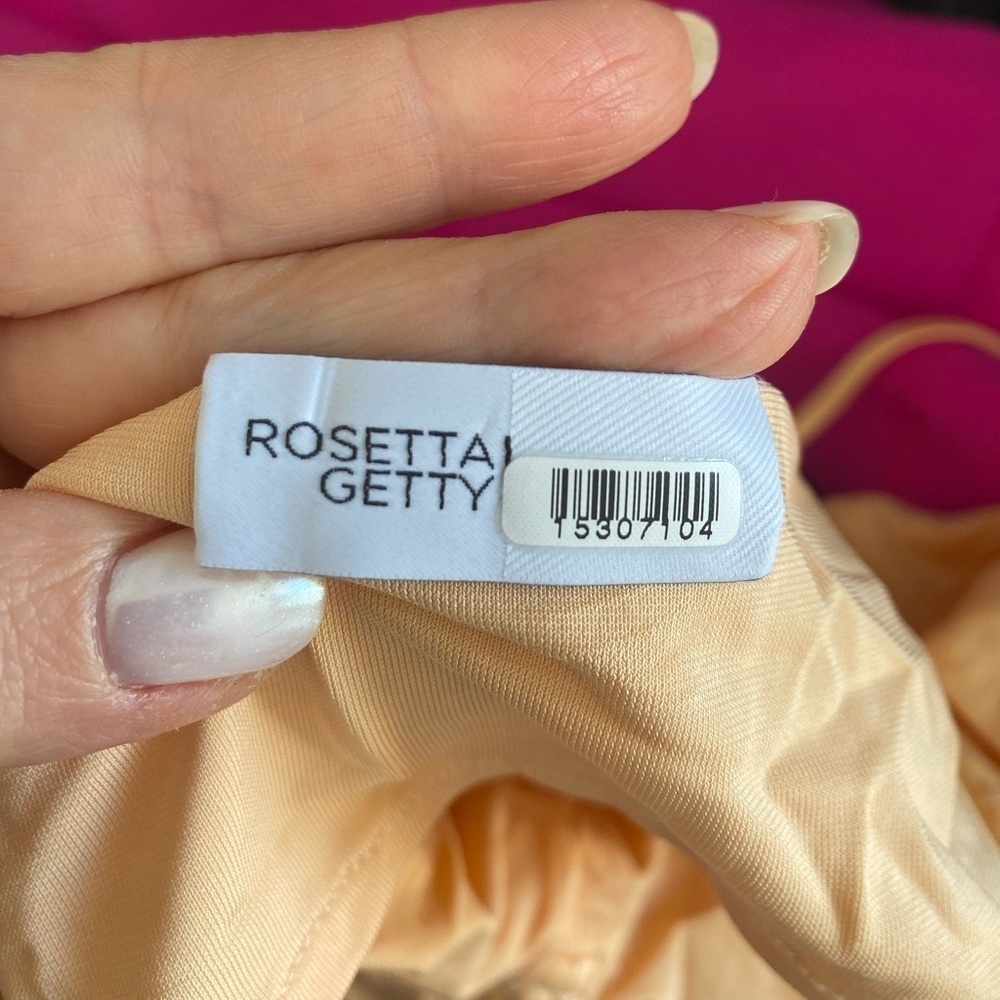 Rosetta Getty Ruched Cutout Maxi - Picture 6 of 7